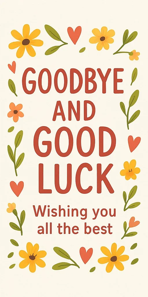 Kartka na odejście z pracy