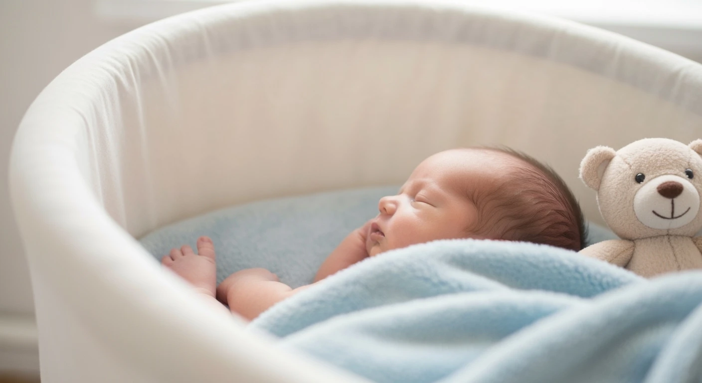 Jakie zagrożenia niesie spanie noworodka na boku?