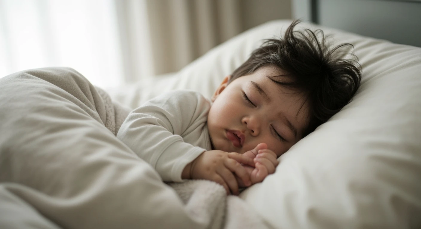 Co może być przyczyną niespokojnego wiercenia się dziecka przed snem?