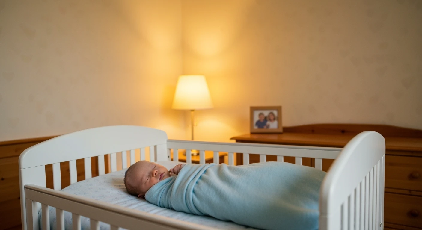 Co wpływa na to, kiedy dzieci przesypiają noc?