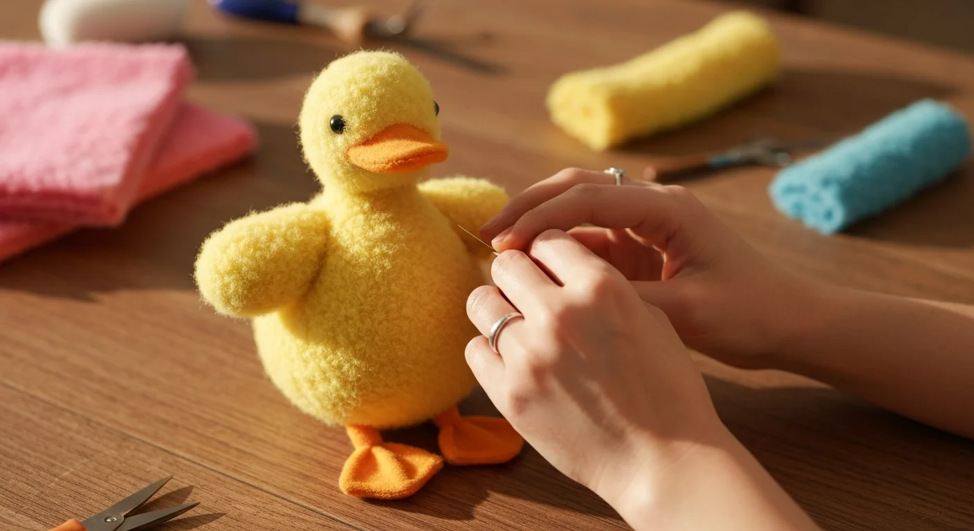 Jak przygotować każdy element stroju kaczki krok po kroku od podstaw?